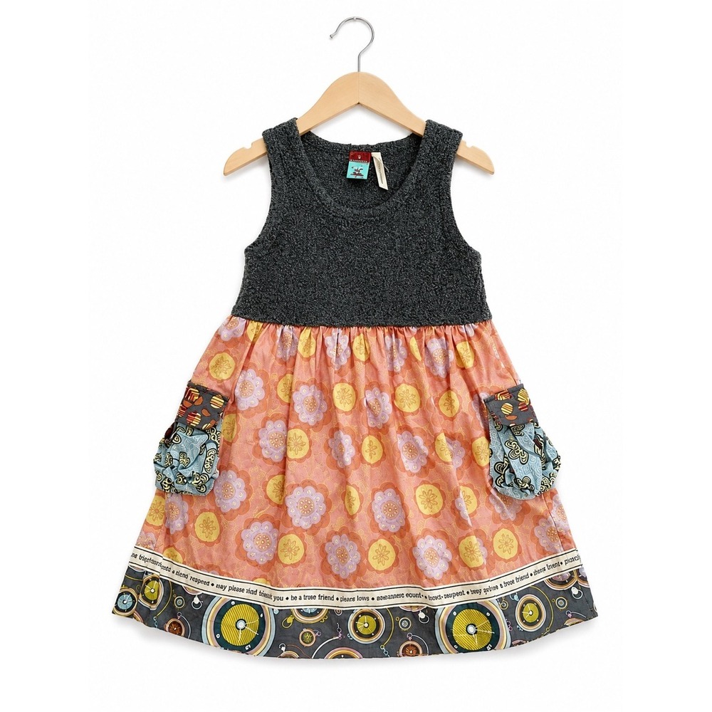 Matilda Jane Girls Dress Sz 8 Heart Soul Pride Character Counts Vigilante Maya